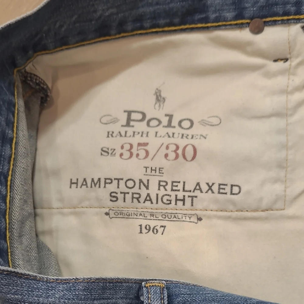 Polo by Ralph Lauren Jeans Men's sz 35/30* The Hampton Relaxed Straight Leg Jean